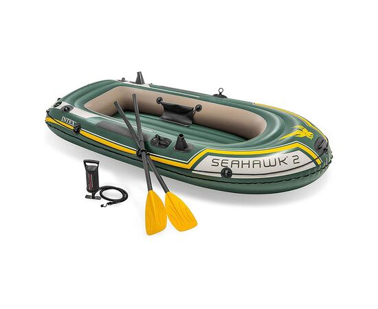 Надувная лодка двухместная Intex Seahawk 68347 236x114x41 см