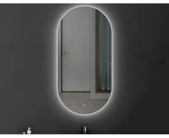 Зеркало Led LM-406 Oval 50x100 см