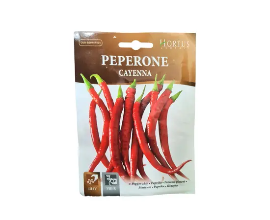 Bitter pepper seeds PICCANTE DI CAYENNA BTS 2.5 g