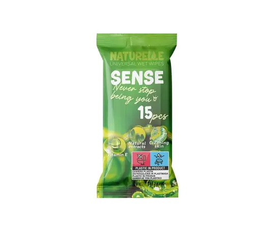Влажные салфетки Naturelle Sense 15шт