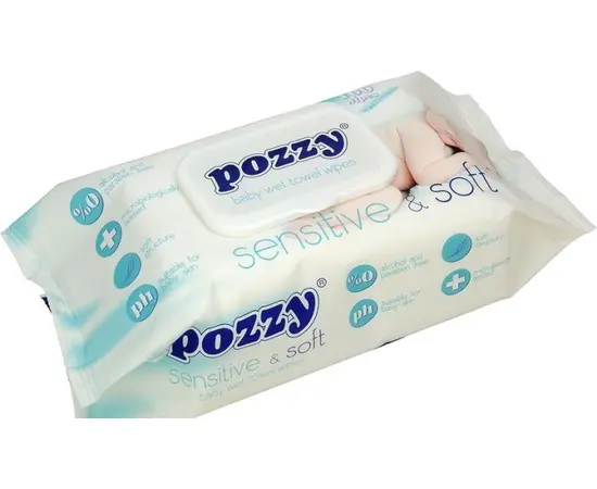 სველი ხელსახოცები POZZY 100