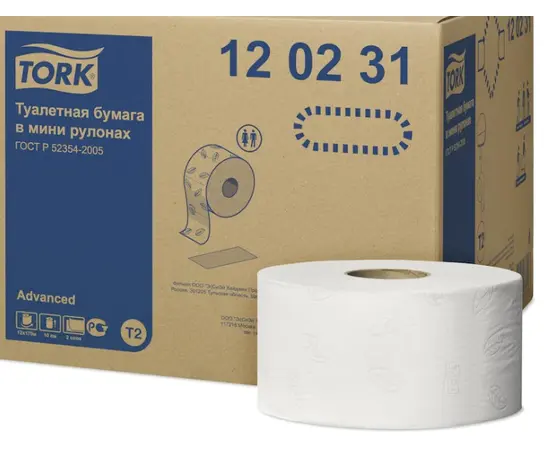Туалетная бумага Jumbo Advance TORK 170 метров