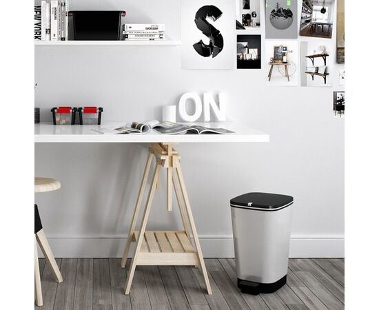 Trash can with pedal 27x41x45cm