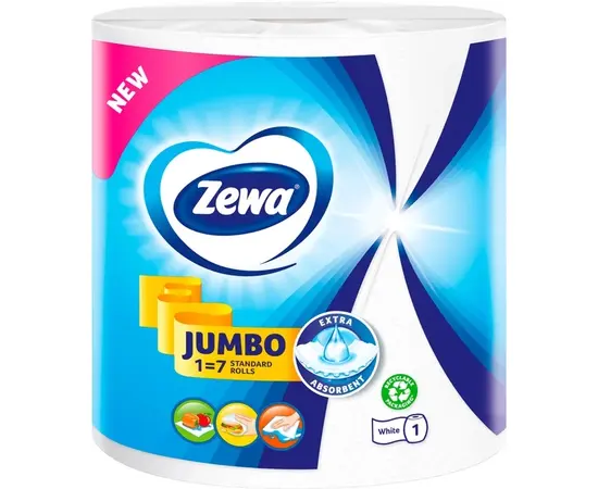 Салфетки кухонные Zewa Jumbo 1шт