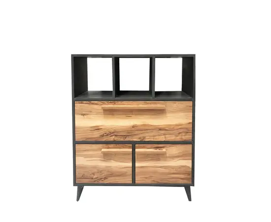 Шкаф для книг 89x102x35 см