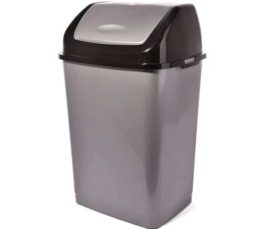 Урна пластмассовая Dunya Plastik 35л 360x294x560мм 09704 16637