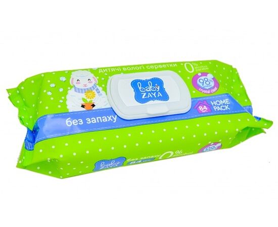 სველი ხელსახოცები Baby Zaya 84 ცალი