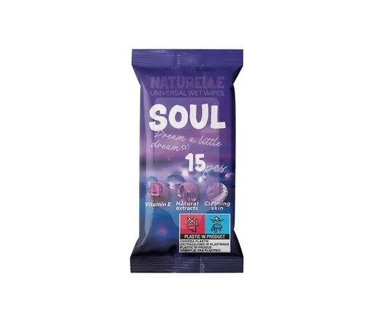 სველი ხელსახოცები Naturelle Soul 15ც