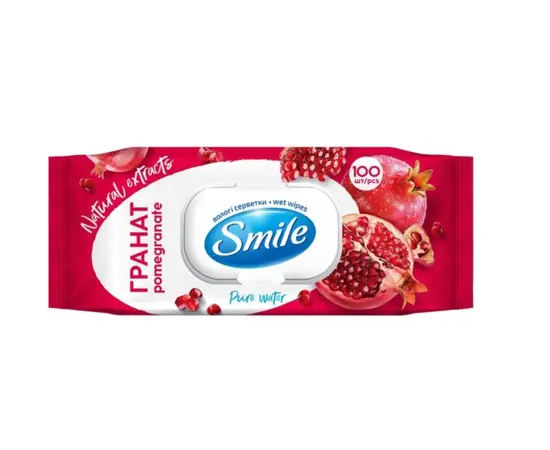 Влажные салфетки Smile 100 шт.