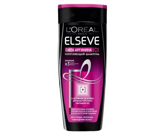 Hair shampoo Loreal Elseve power of arginine 400 ml