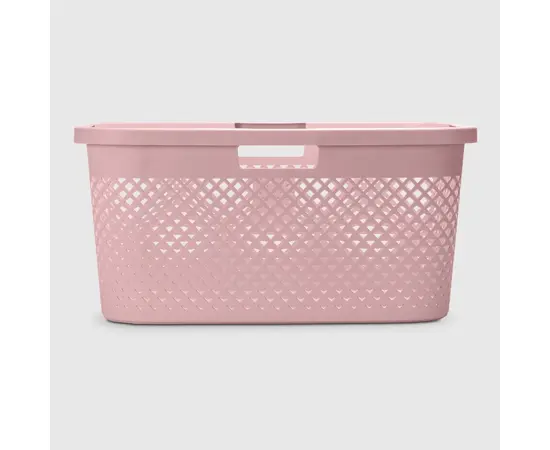 Linen basket Curver 47l pink