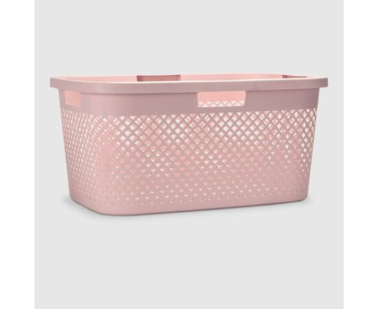 Linen basket Curver 47l pink