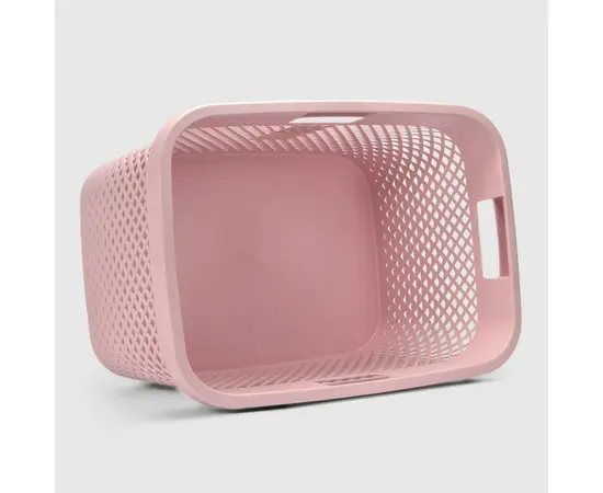 Linen basket Curver 47l pink