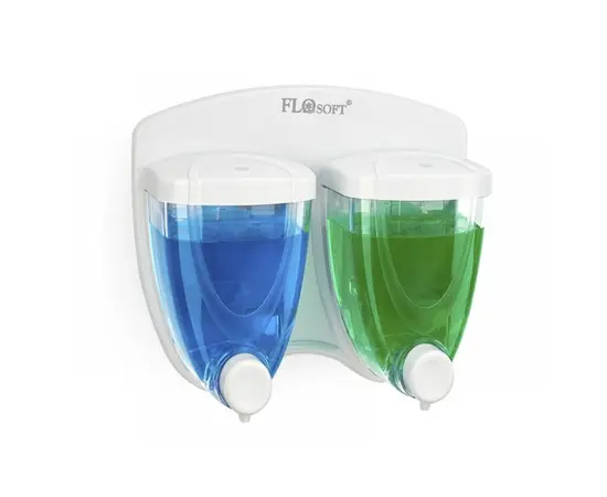 Soap dispenser Flosoft Twin 350+350 ml