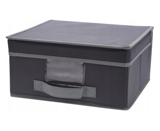შესანახი ყუთი WITH FLIP LID GREY
