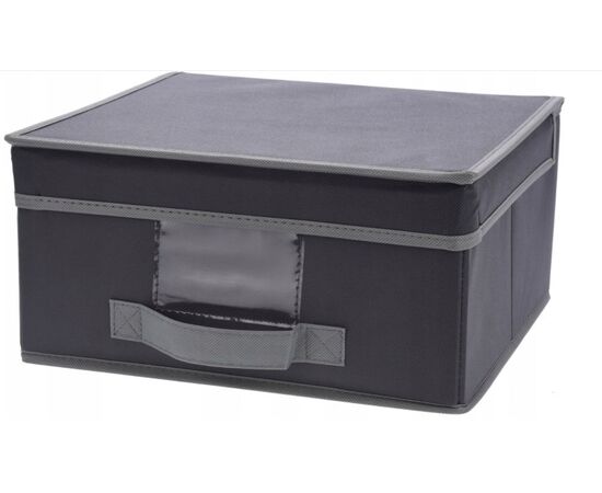 შესანახი ყუთი Koopman WITH FLIP LID GREY