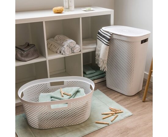 Linen basket Curver Infinity white