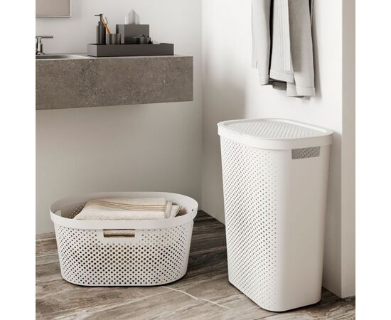Linen basket Curver Infinity white