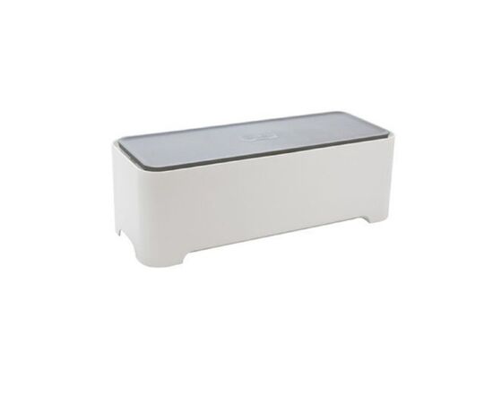 Storage container Allibert E-Box M grey, white