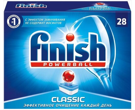 Таблетки для посудомоечной машины Finish Classic 28 шт