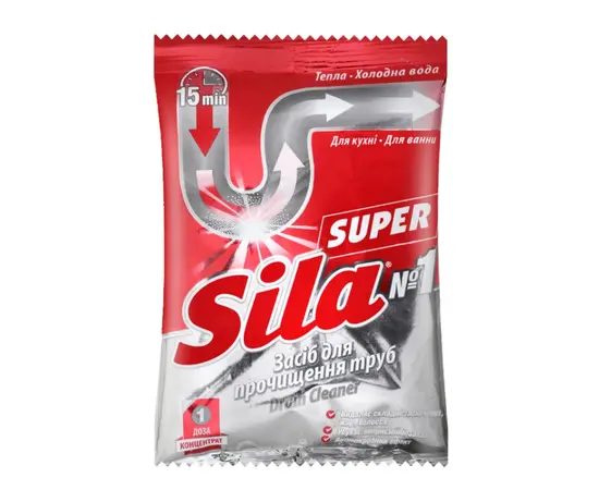Pipe cleaning agent SILA Super №1 70gr