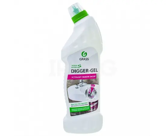 Чистящее средсво для труб Grass Digger gel 0,750 л
