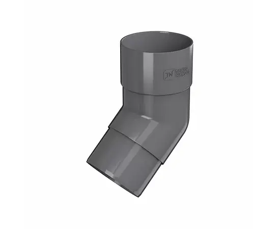მუხლის მილის Technonicol 125/82 PVC 135° ნაცრისფერი