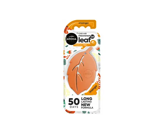 Ароматизатор Aroma Car 3D Leaf Mango 13 гр