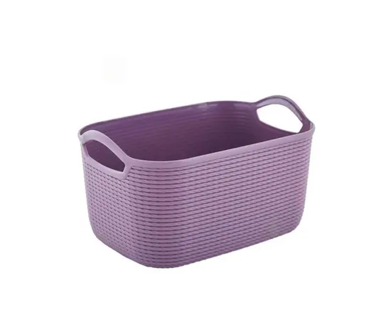 Basket lilac Aleana LLC Jute M