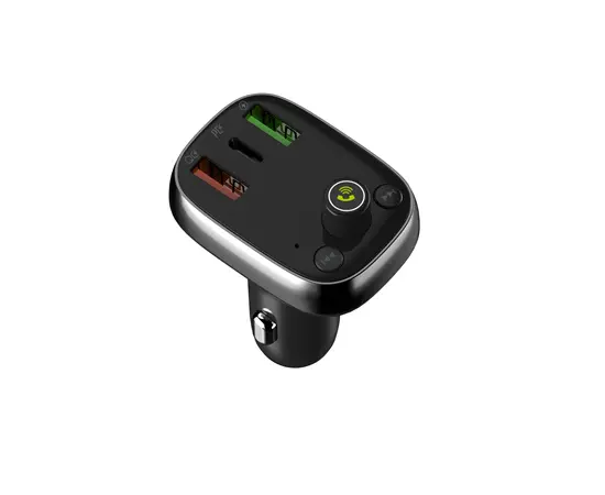 Зарядка LDNIO C704Q 30W FM Bluetooth 5.0 2 USB-A USB-C microSD TF