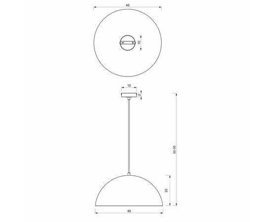 Подвес Milagro MLP8287 BETA 1 E27 Ø45см зеленый золото
