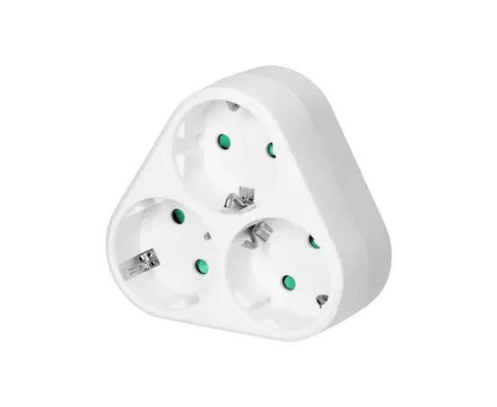 Splitter ORNO Schuko 3 white