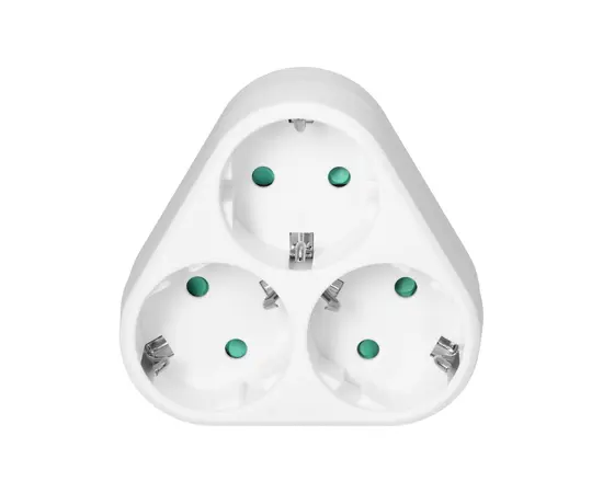 Splitter ORNO Schuko 3 white