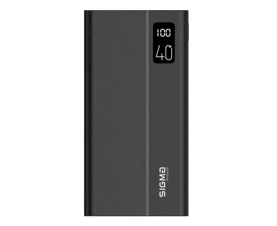 Пауэрбанк Sigma X-power 40000mAh 22.5W SI40A3QL черный