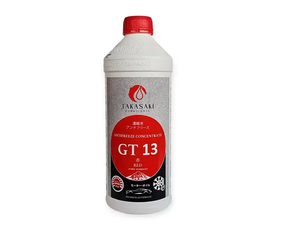 Красный антифриз для гибридных Takasaki Gt13 1.5 л