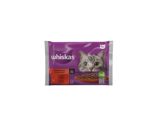 Корм для котов желе говядина и курица Whiskas DD07V