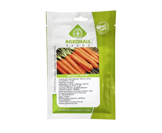 Carrot seeds Natofi 10 g