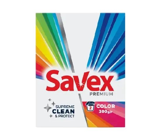 სარეცხი ფხვნილი SAVEX Color & Care (22) 300 გრ