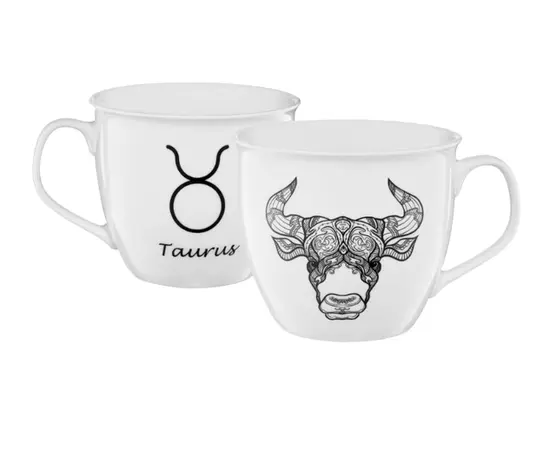 Glass porcelain Ambition ZODIAC 550ml Taurus