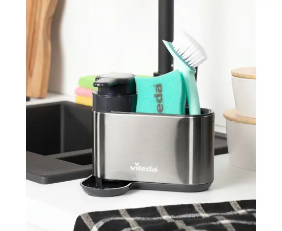 Sink organizer with dispenser Vileda Easy Kitchen