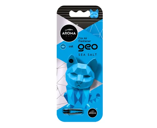 არომატიზატორი Aroma Car Polymer Geo Cat Blue Sea Salt
