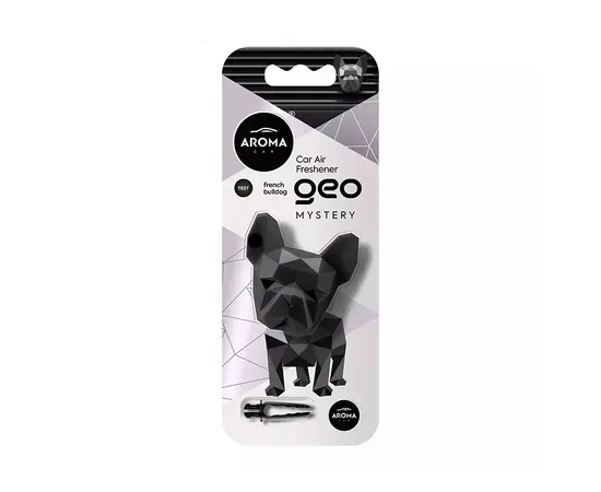 არომატიზატორი Aroma Car Polymer Geo Dog Black Mystery