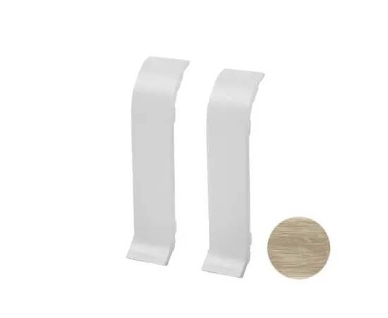 Connector for plinth Salag NG 56 NGTL19 oak Burgund 2 pc.