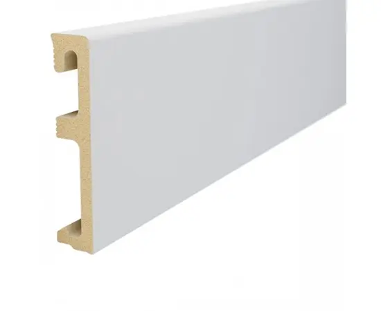 პლინტუსი Salag Alpha AP81M1 2400x80x16 მმ თეთრი
