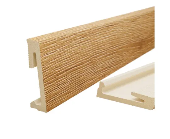 Skirting board Salag Alpha AP8140 2400x80x16 mm oak Kruger