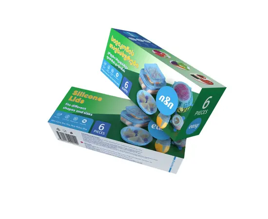 Silicone lids Easy 6pcs
