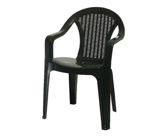 Armchair monoblock MEGA Dark green
