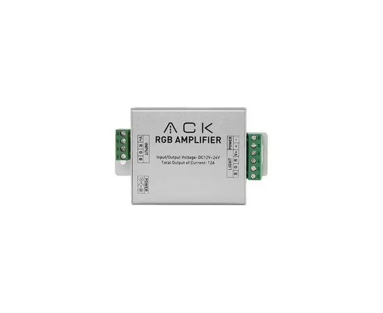 Strip Amplifier LED ACK 144W 12A 12V RGB IP20