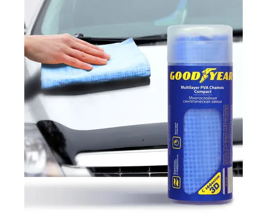 Synthetic suede rag Goodyear 292 43x32 cm