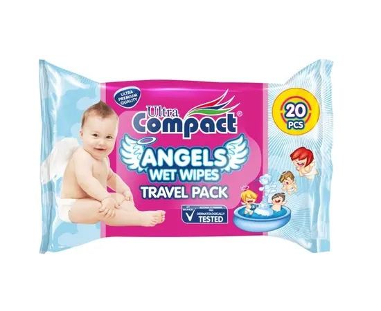 Влажные салфетки Compact 20 шт